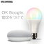 LEDŵ E26 ۸ 60 RGBWĴ AIԡ LDA10F-G/D-86AITG+Google Nest Mini LEDŵ ۸ LED ŵ LED饤 ECO  ʥ   ޡȥԡб GoogleNestMini ꥹ