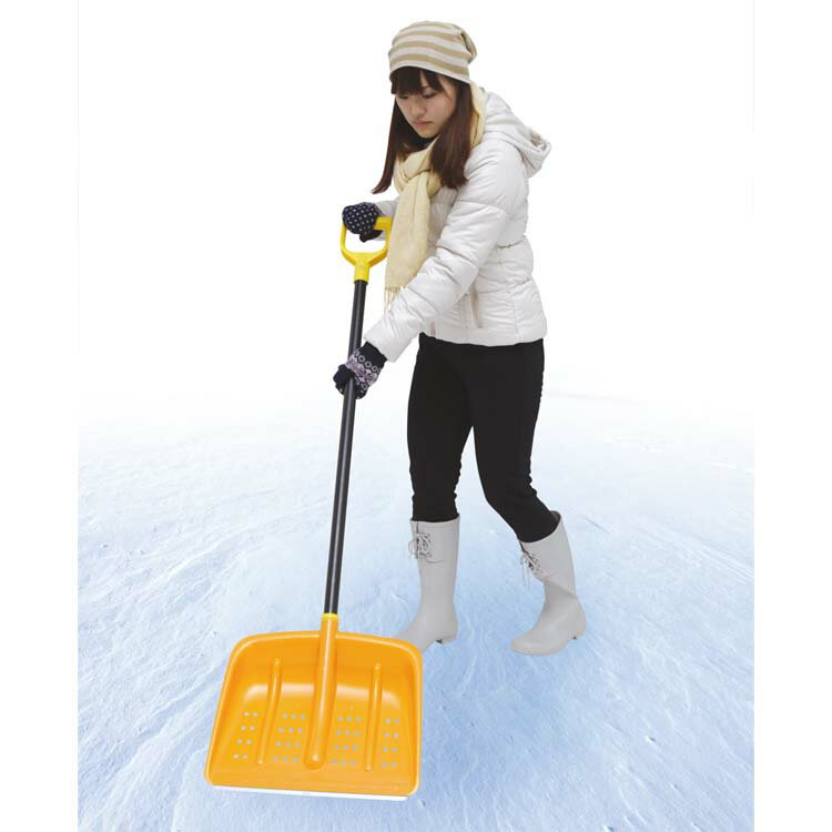 雪かき スコップ 道具 着脱式 アイリスオーヤマメタルブレードショベルセット 雪か...