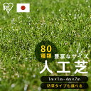 ＼P10倍！～7日9:59／人工芝 30mm ロール アイリスオーヤマ 国産 1m×1m～4m×7m 芝丈3cm リアル 人工芝 人口芝 防草 芝生 雑草防止 人工芝生 人工芝マット 芝生マット ロールタイプ 芝生ロール U字釘【TD】【代引不可】