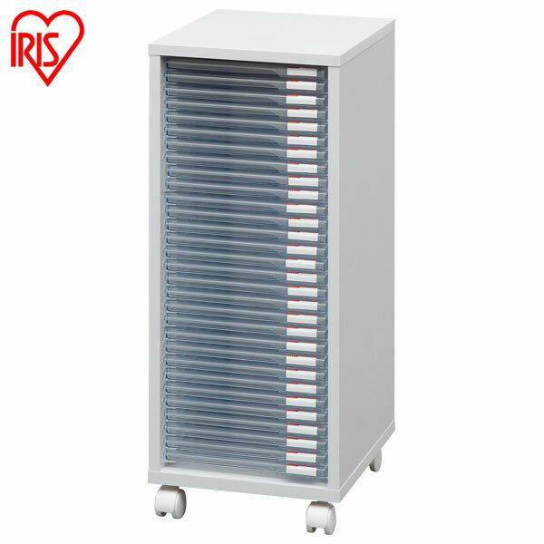 【送料無料】木製フロアケース MFE-7300 ホワイト アイリスオーヤマ [2602SX]