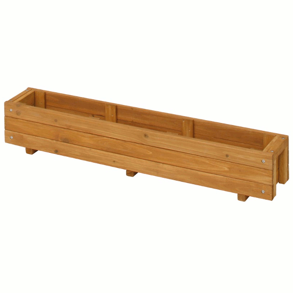 ウッドテラスプランター90cm　ナチュラル　WOP-90N【D】タカショー［菜園プランター/長...