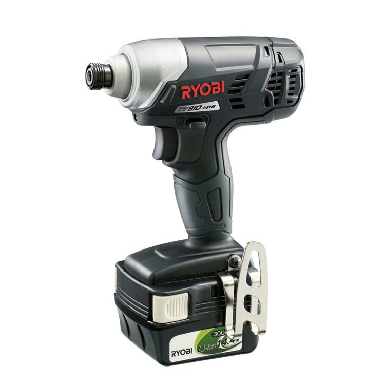 充電式インパクトドライバー BID-1416 14.4V/3,000mAh/140N・m 657702A送料無料 電動工具 プロ用 小ネジ 木ネジ ボルト ナット 締付け ゆるめ作業 電動インパクトドライバー コードレス プロ向け 軽量 コンパクト RYOBI リョービ 【TC】のサムネイル
