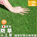 【3枚セット】人工芝 ロール 1m×10m【10平米】 芝丈30mm RP-30110 国産 リアル人工芝 防草人工芝 防草 雑草対策 雑草防止 国産人工芝 人...