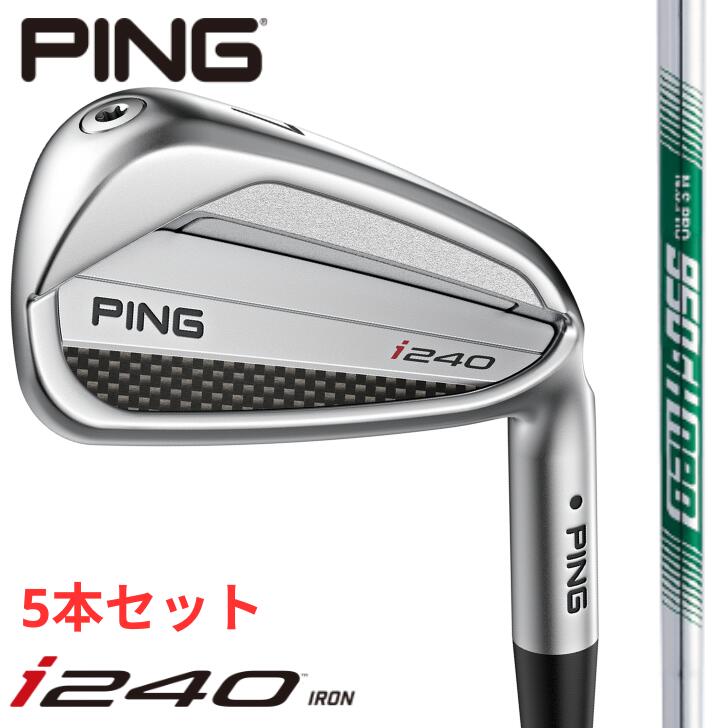 Iron - 【25％offクーポンあり】【2025年新製品】ピン ゴルフ PING i240 アイアン 右用 左用 N.S.PRO 950GH neo 5本セット(#6~#9,PW)