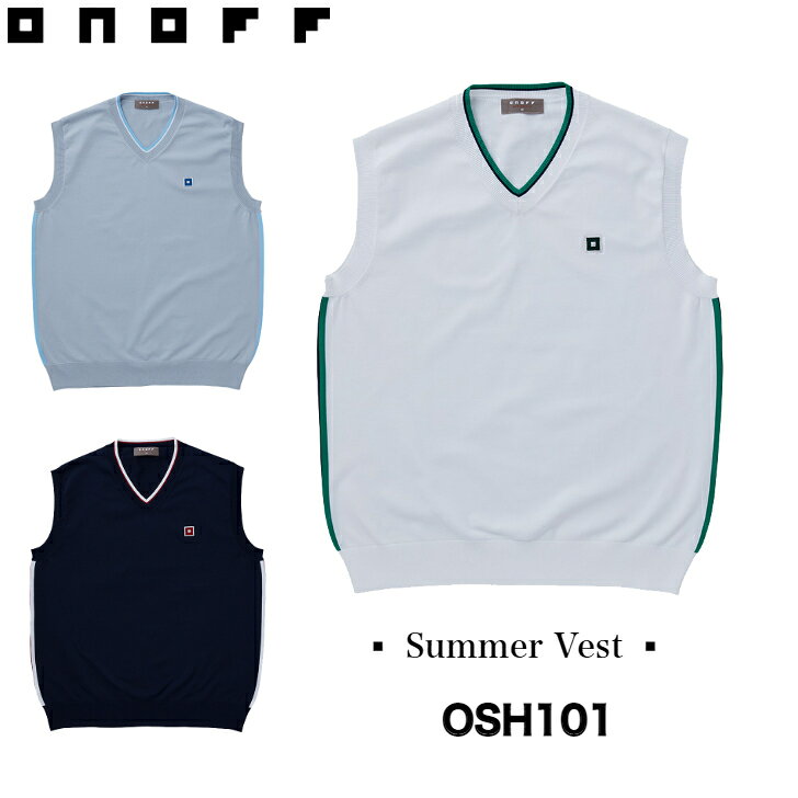 安い購入 入荷いたしました オノフ メンズ サマーベスト Osh101 Onoff Men S Summer Vest 21春夏モデル Spring Summer ウェア 気質アップ Spiritchapel Org Ng
