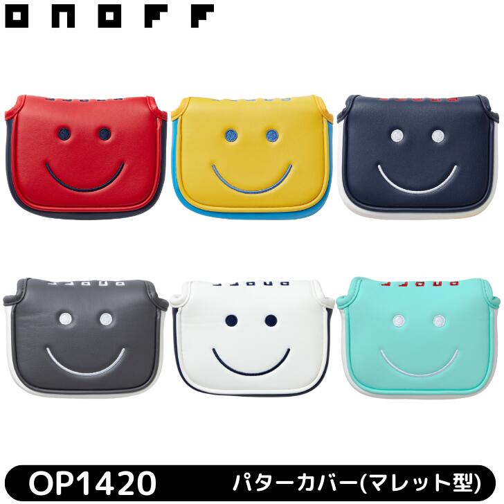 [New Colors Added for 2026] ONOFF Putter Cover OP1420 ONOFF PUTTERCOVER [Magnetic Closure, for Mallet-Type Putters]