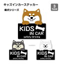 【柴犬シリーズ】キッズインカー 防水 ・ 耐熱 ステッカー シール 1枚 ベイビーインカー チャイルドインカー 車 ステッカー かわいい おしゃれ BABY I...