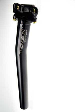 THOMSON シートポスト MASTERPIECE SEATPOST SETBACK 27．2mm/240mm ブラック 送料無料 一部地域を除きます