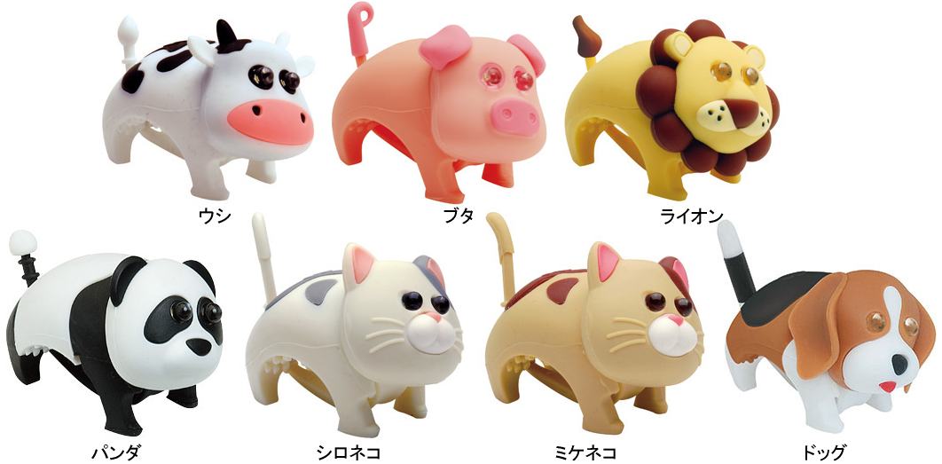 GIZA ヘッドライト ズーニマルライト (ホワイトLED)シロネコ