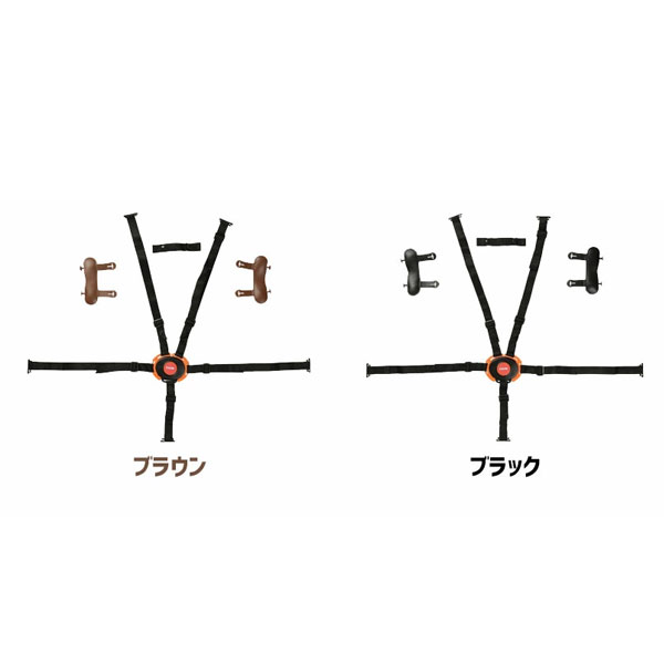 OGK技研 745UA00x BT-050K 5点式シートベルト 補修 交換用 自転車 チャイルドシート部品 FBC-015DX適合 ブラウン 送料無料 一部地域は除く 1
