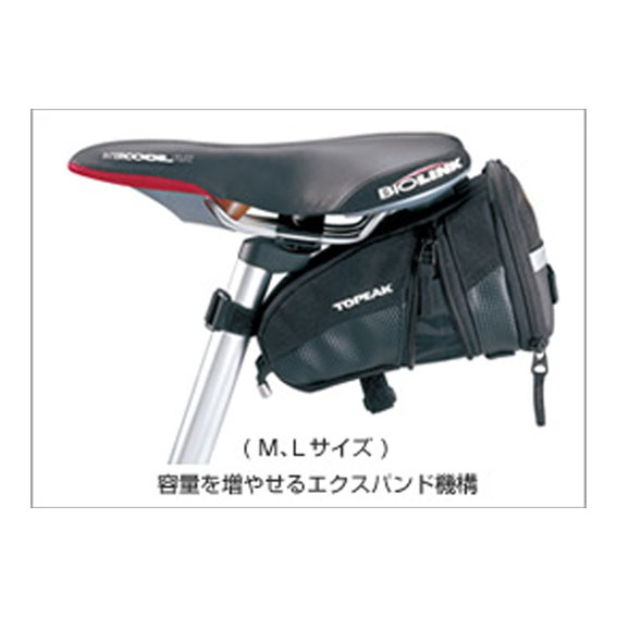 TOPEAK トピーク エアロ ウェッジ パック ストラップ マウント M 自転車 送料無料 一部地域を除く 2