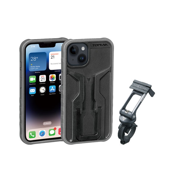 TOPEAK トピーク RideCase ライドケース iPhone 14 用 セット スマホケース 自転車 送料無料 一部地域..