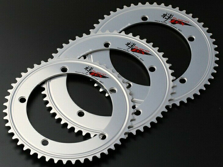 商&nbsp;品&nbsp;詳&nbsp;細禅144 Chainring 【51T / 52T】●NJS 認定品商品名スギノ ZEN144 ピスト チェーンリング （51/52T） シルバー NJSP.C.D.144mmChain Size1/2" x 1/8"Teeth51T、52TSurface FinishAnodizedカラーシルバーJANコード51T：4582412150291、52T：4582412150307