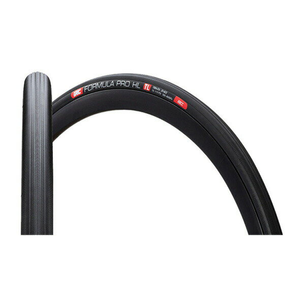 2本セット IRC タイヤ FORMULA PRO HOOKLESS TUBELESS RBCC フォーミュラプロ フックレス チューブレス RBCC ブラック 700×25C 190176 自転車のサムネイル