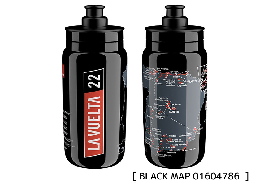  ELITE G[g FLY uG^ LA VUELTA 2022 550ml BLACK MAP 01604786 ]  ꕔn͏