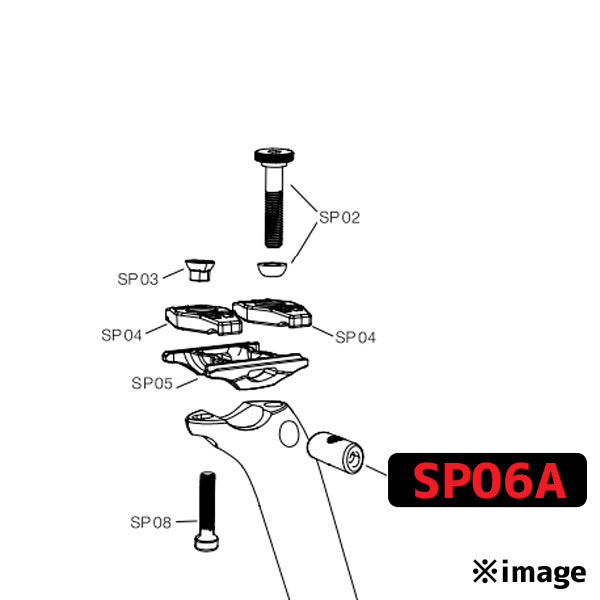 DEDA ELEMENTI シートポスト用バレルナット スーパーレジェロ SP06A 自転車 ゆうパケット/ネコポス送料無料