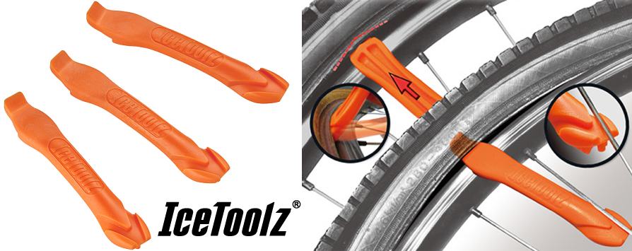 IceToolz 64P3　POMタイヤレバー 工具 自転車