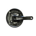 SHIMANO シマノ FC-TY501 クランクセット 42x34x24T ガード付 170mm ブラック EFCTY501C244CLB 自転車 送料無料 一部地域は除く