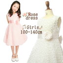 【10%OFFクーポン発行中】発表会 キッズドレス バラのチュールドレス　女の子　100 105 110 120 130 140cm 発表会 衣装 キッズドレス 発表会 キッズ 衣装 ジュニア コンクール衣装 発表会 キッズドレス 女の子ドレス コンクール キッズ ドレス arisana