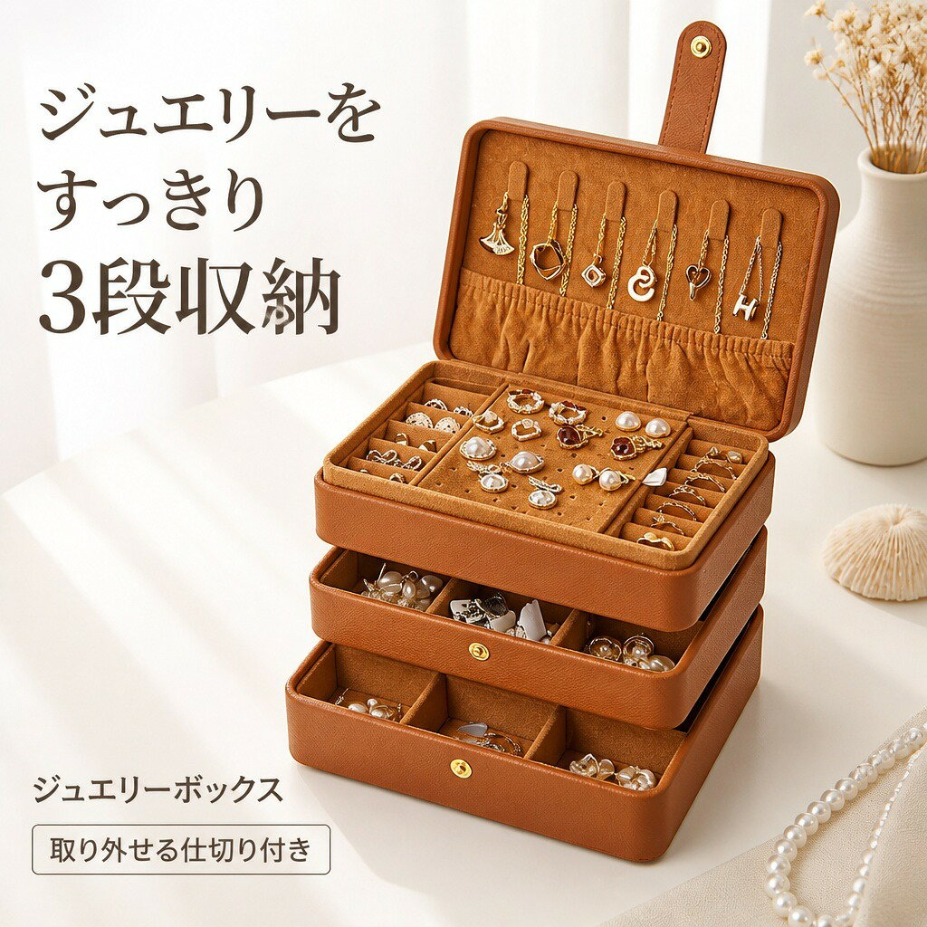 楽天市場】テーブル（収納ボックス・ケース｜ジュエリー・アクセサリー