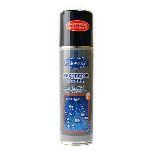 M.モゥブレィ プロテクターアルファ 220ml 防水スプレー 革のお手入れ メンテナンス レザーケア 梅雨対策 M.MOWBRAYバッグ 財布 靴 革小物 M.モゥブレィ プロテクターアルファ 220ml 防水スプレー 革のお手入れ メンテナンス レザーケア 梅雨対策 M.MOWBRAYバッグ 財布 靴 革小物