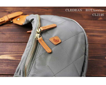 CLEDRAN(クレドラン)ROTA(ロタ) ボディバッグ ナイロンキルティング CL2146【日本製】【店頭受取対応商品】