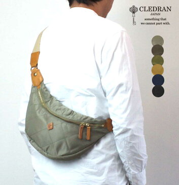 CLEDRAN(クレドラン)ROTA(ロタ) ボディバッグ ナイロンキルティング CL2146【日本製】【店頭受取対応商品】