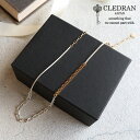ネックレス 2WAY ブレスレット シルバー ゴールド CLEDRAN クレドラン ACCENT MIX 2WAY NECK LACE アクセサリー SILVE...