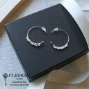ピアス フープピアス シルバー 淡水パール CLEDRAN クレドラン ACCENT PEARLS PIERCE/L Silver925 アクセサリー シルバー...