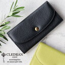 クレドラン 財布 レディース かぶせ長財布 CLEDRAN クレドラン ORAN (オラン) ORAN FLAP LONG WALLET 本革 牛革 CL3587【日本製】【動画あり】【メッセージカード・ラッピング無料】【選べるノベルティ】