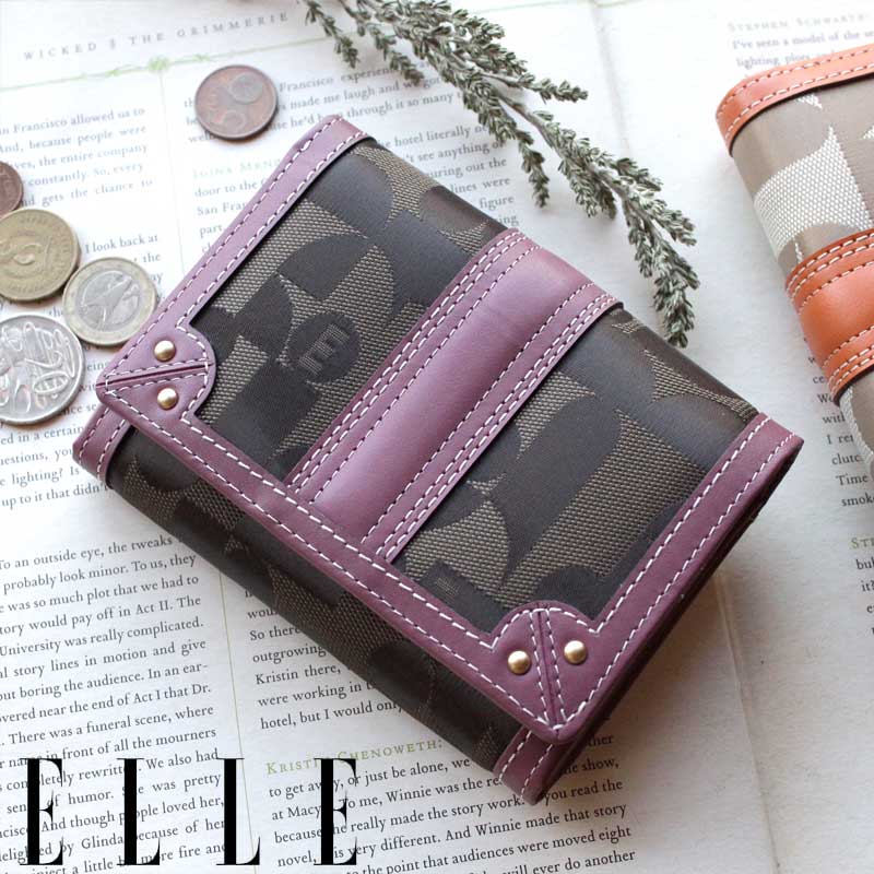 二つ折り財布 レディース ELLE エル シェリールII 543