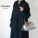 【シルバー】ボストンバッグ(S) FOLNA フォルナ RD(ラフ&デイリー)牛革 ホイルレザー 083338【メッセージカード・ラッピング無料】
