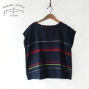 Tシャツ 播州織 コットン suton-T SHORT 全て一点もの プレゼントにも。tamaki niime(玉木新雌)STS-10