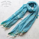 播州織 コットンショールM roots shawl MIDDLE 45×180cm tamakiniime 玉木新雌ストール マフラー 綿100% 春夏 秋冬 ...