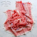 播州織 コットンショールS roots shawl SMALL 44×118cm tamakiniime 玉木新雌ストール 綿100% 春夏 秋冬 薄手 ギフト...