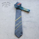 播州織 コットンネクタイ お洒落ネクタイ 8cm tamaki niime(玉木新雌)一点もの 送料無料 京都・西陣