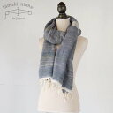 播州織 ウールコットンショールM roots shawl MIDDLE 55×190cm tamakiniime 玉木新雌ストール マフラー 秋冬 ギフト 贈り...