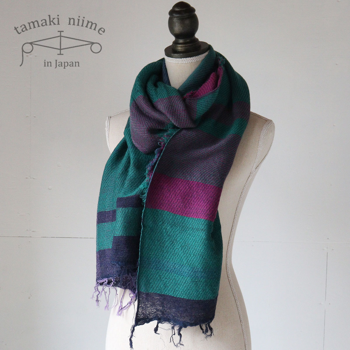 Ž 륳åȥ󥷥硼M roots shawl MIDDLE 55190cm tamakiniime ڿ󥹥ȡ ޥե顼  ե £...