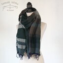播州織 ウールコットンショールM roots shawl MIDDLE 55×190cm tamakiniime 玉木新雌ストール マフラー 秋冬 ギフト 贈り...