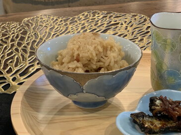 【楽々シリーズ プラチナ牡丹 茶碗(中) (化粧箱入り)】有田焼 磁器 お茶わん めし碗 ごはん茶碗 青 銀 手書き ごはん おしゃれ 和食器 ギフト 引き出物 内祝い プレゼント