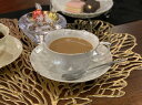 【有田焼 楽々シリーズ ラスターシルバー 輪花コーヒーC/S (化粧箱入り)】有田焼 磁器 コーヒーカップ ティーカップ 珈琲碗 紅茶碗 菓子皿 おしゃれ 和食...