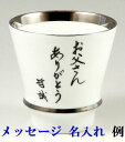 【オリジナル名入れ】 有田焼 匠の蔵 エンゼルリング(渕プラチナ) 至高の焼酎グラス<オリジナル>