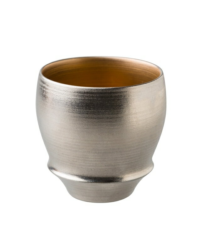 有田焼 匠の蔵 錦右エ門 銀閣 (丸) SAKE GLASS (日本酒グラス)