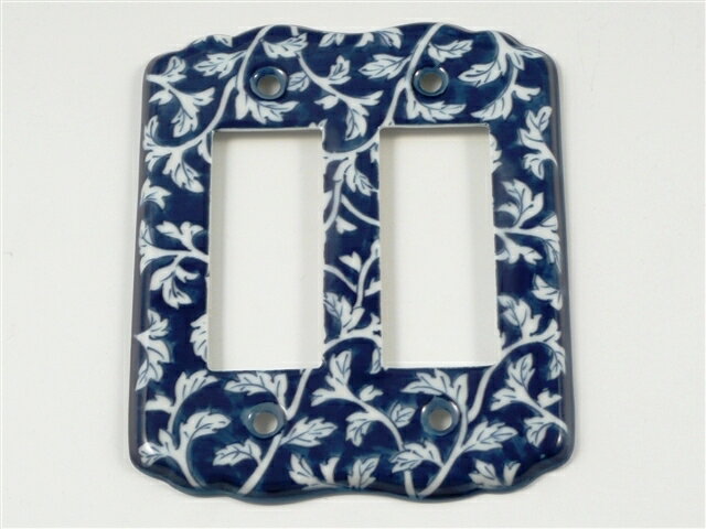 有田波佐見焼雅峰窯染付唐草紋様スイ...