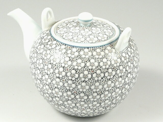 有田焼 伊万里大川内山 畑萬作 内山水玉細梅詰 土瓶