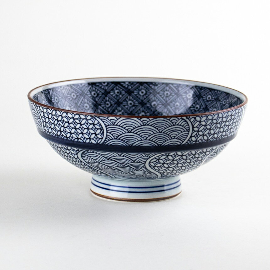 茶碗 大きめ ご飯茶碗 めし碗 おしゃれ 持ちやすい 有田焼 陶磁器 日本製 地紋織り（特大） 茶碗 1