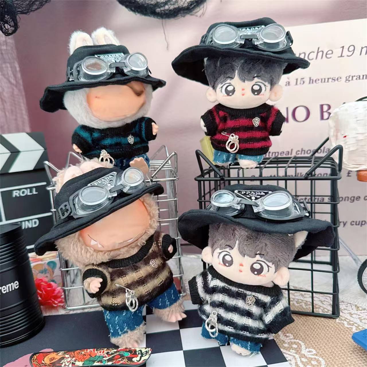 THE MONSTERS Exciting Macaron �̤���������� LABUBU ��֥� �ޥ���������/���ܥ�/��/�ͥ�����/˹��/������ �̤������ ...