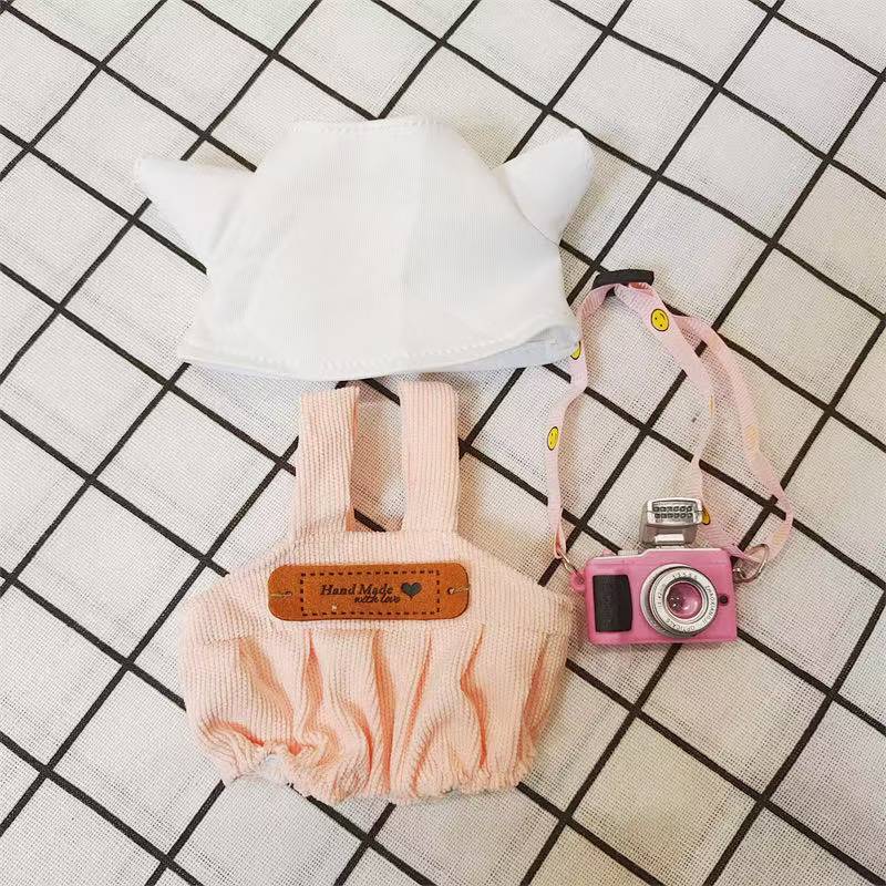 Rakuten - 20cm 綿花の人形 コットンドール ミニ洋服 韓国ファッション アイドル衣装 ぬいぐるみ用服 洋服/ズボン/靴/ネクタイ/帽子/スーツ ぬいぐるみ 服 20cm ぬいぐるみ 服セット
