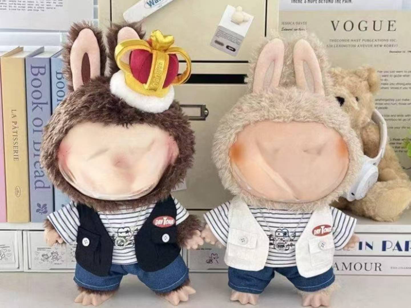 LABUBU TIME TO CHILL �̤���������� LABUBU ��֥� ����/���ܥ�/��/�ͥ�����/˹��/������ �̤������ �� 37cm �̤������ ...