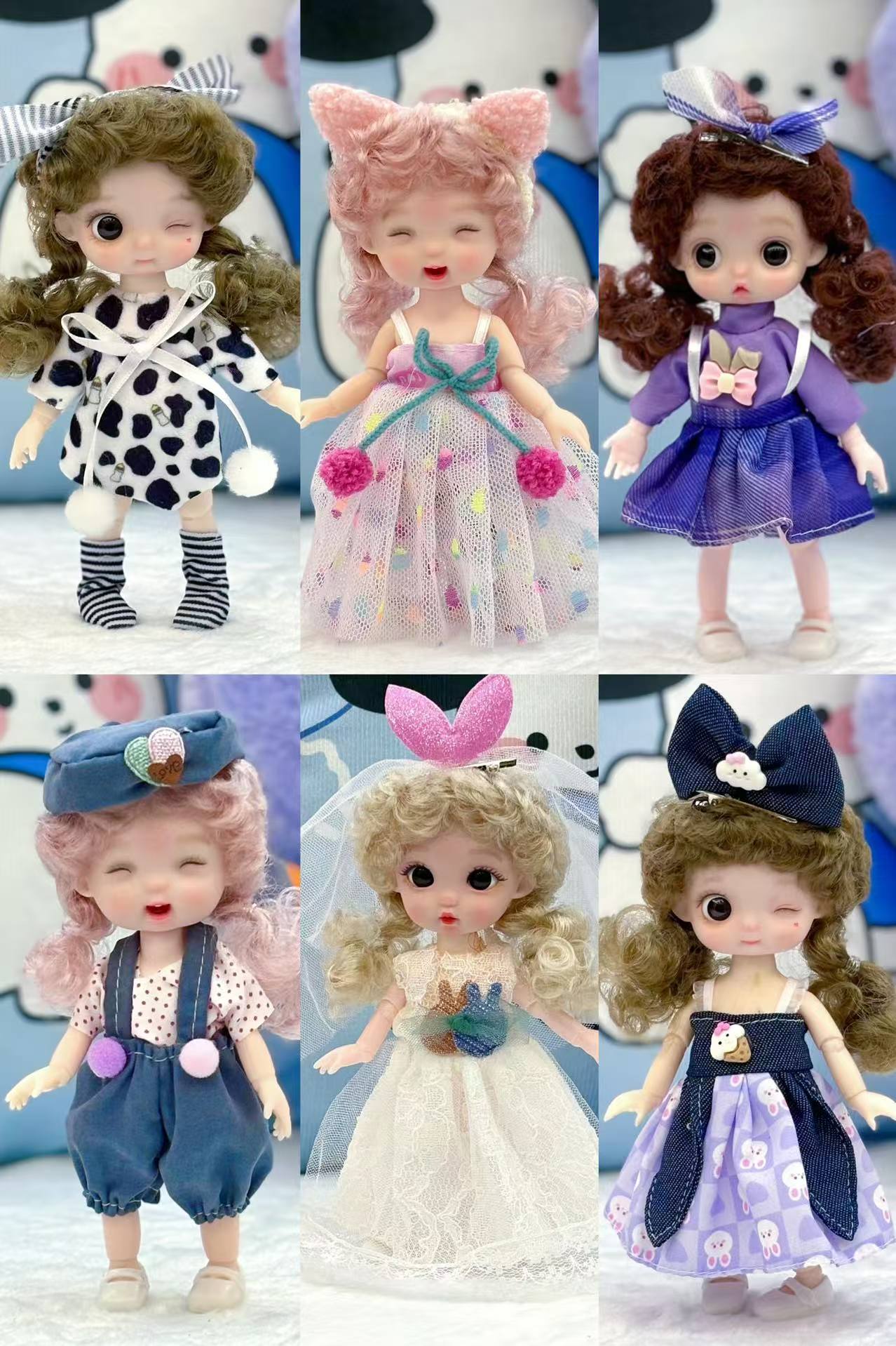 WR79 BJD 1/4 ドール 衣装 洋服 10点セット　ハンドメイド WR79 BJD 1/4 ドール 衣装 洋服 10点セット ハンドメイド